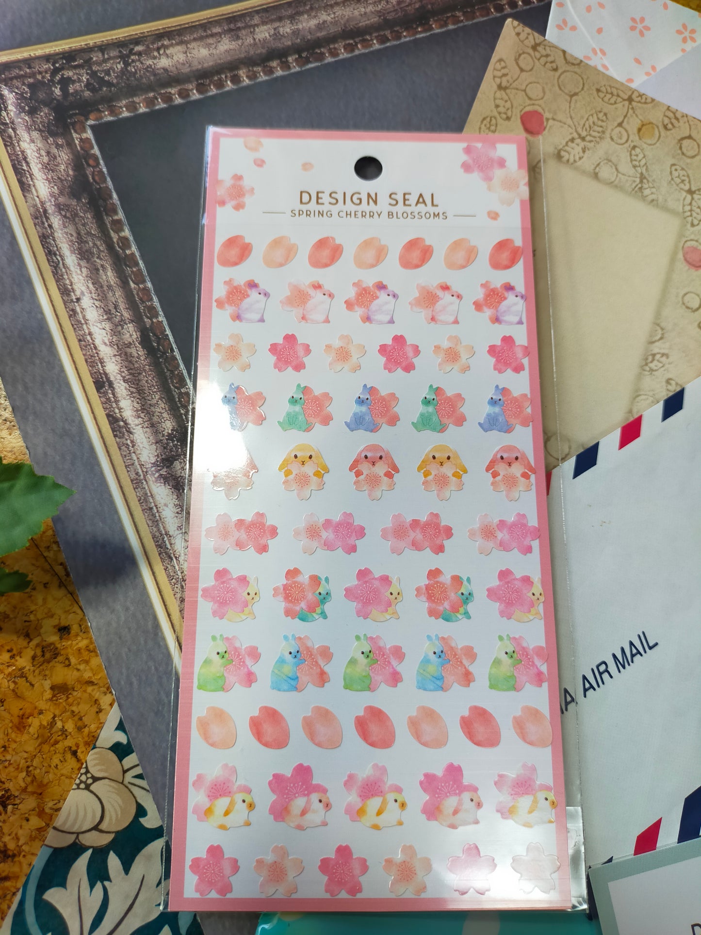 Design Seal Spring, Synapse Japan_ Strawberry Spring / Cherry Blossom