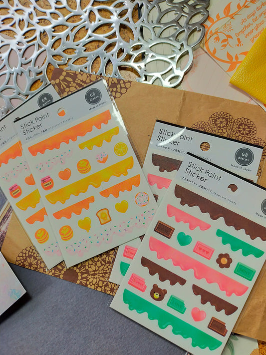 Point Sticker ,GAIA_ Honey Butter 68p / Chocolate 68p