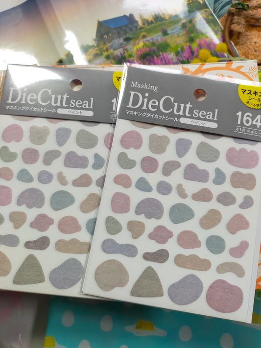 Die cut seal ,Kyowa_ Paint 164 pcs