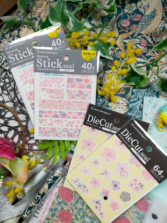 Cherry Blossom Tour , Kyowa_ Stick Seal 40 p / Die Cut Seal 64p