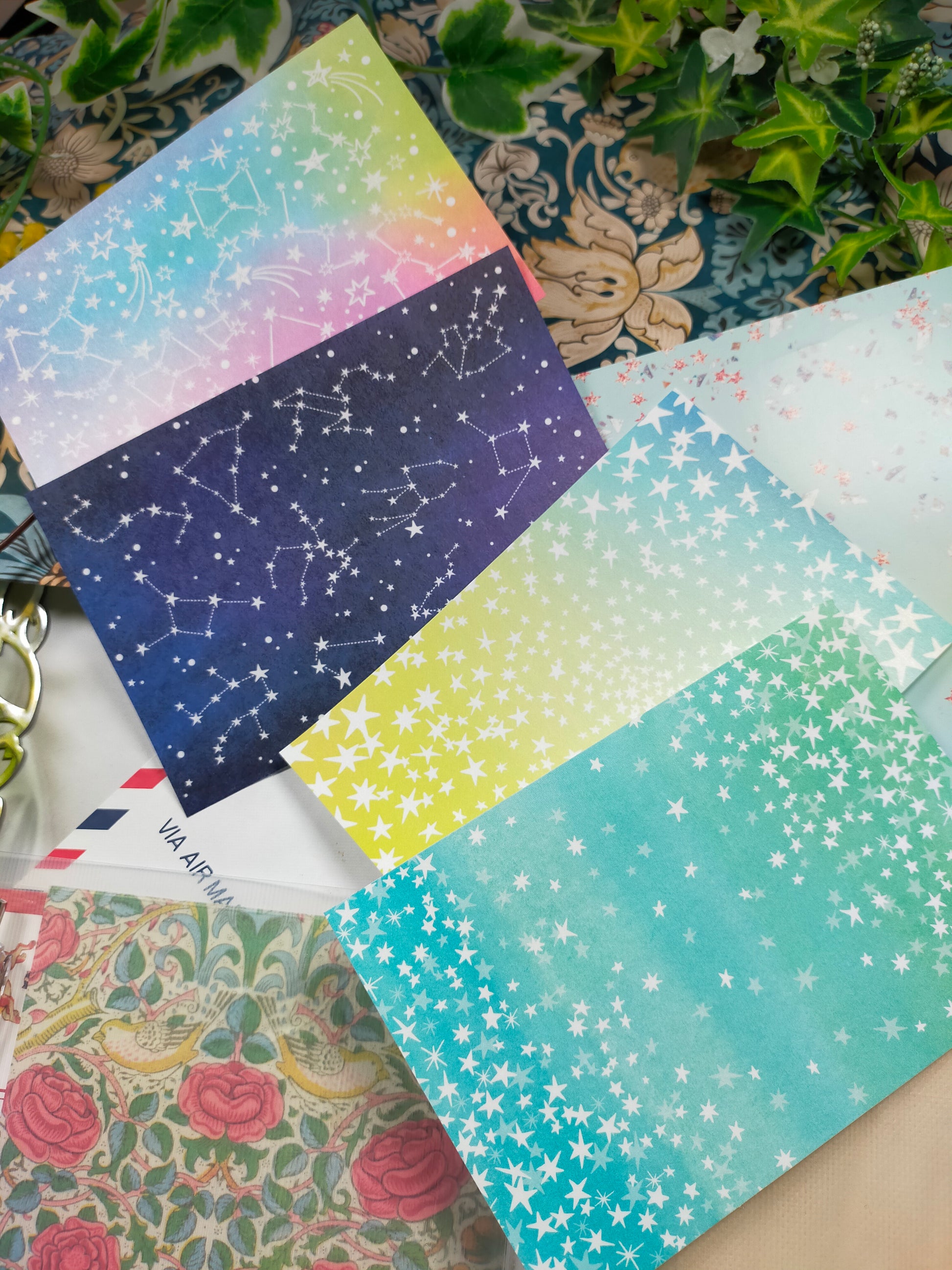 Masking sheet water color 8p 4designs*2sheets, amifa