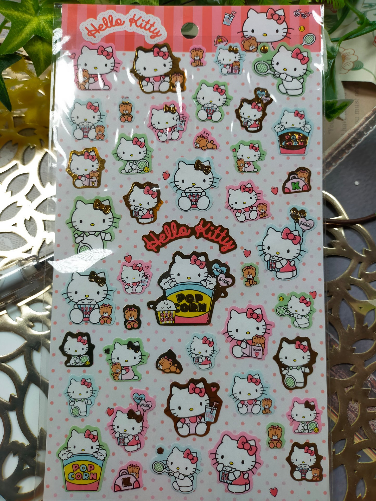 Sanrio characters Big sticker 2021_ Hello Kitty / Little Twin Stars / MY MELODY / POMPOMPURIN / SANRIO CHARACTERS