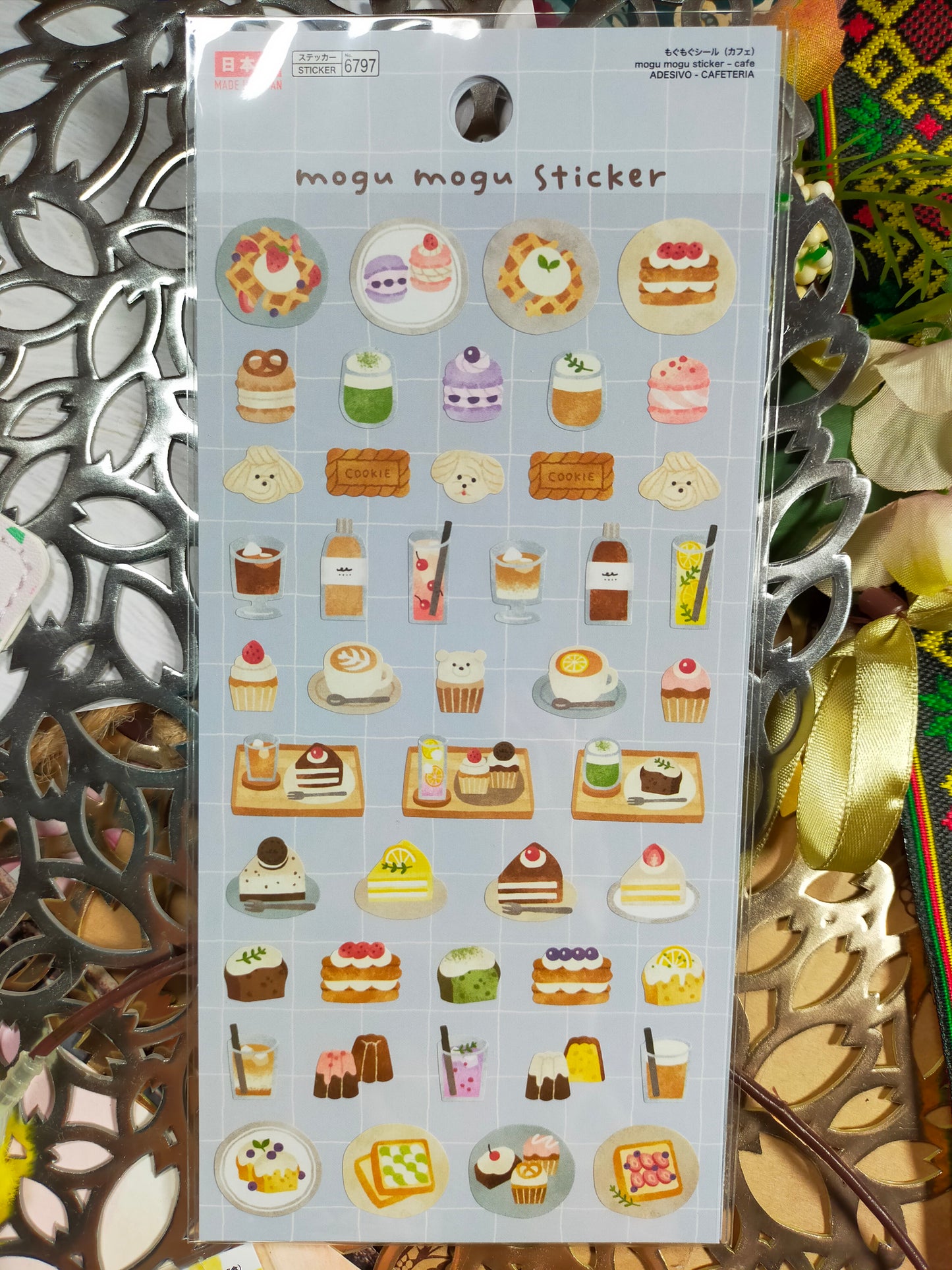 Mogu Mogu Stickers_ Cakes / Chinese / Food / Cafe Menu / Bread