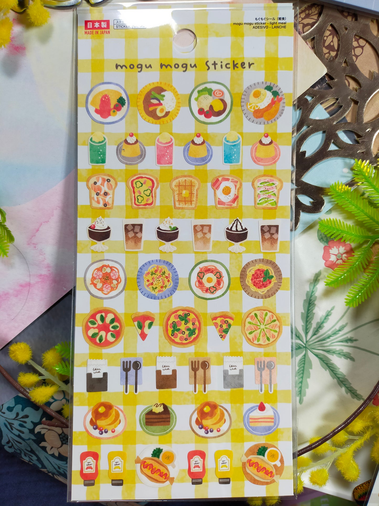 Mogu Mogu Stickers_ Cakes / Chinese / Food / Cafe Menu / Bread