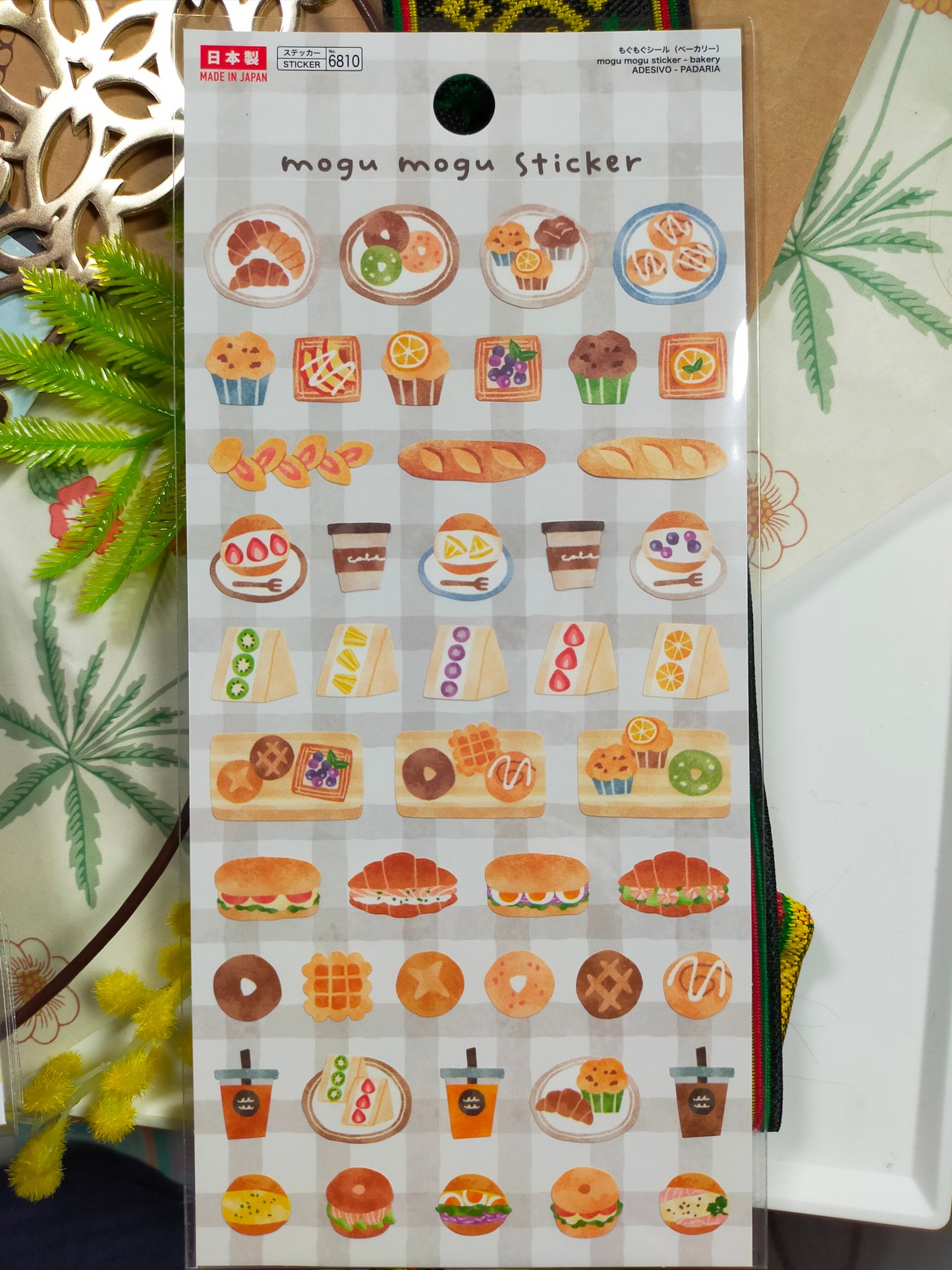 Mogu Mogu Stickers_ Cakes / Chinese / Food / Cafe Menu / Bread