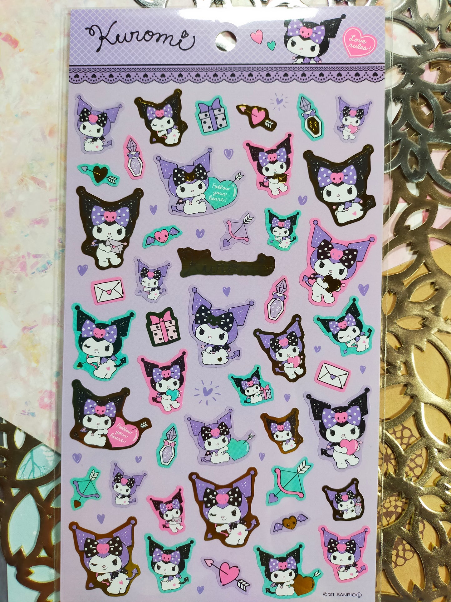 Sanrio characters Big sticker 2022 spring_ Sanrio Character / Kuromi / My Melody/ Cinnamoroll / Pompompurin / Doraemon blue / Doraemon yellow