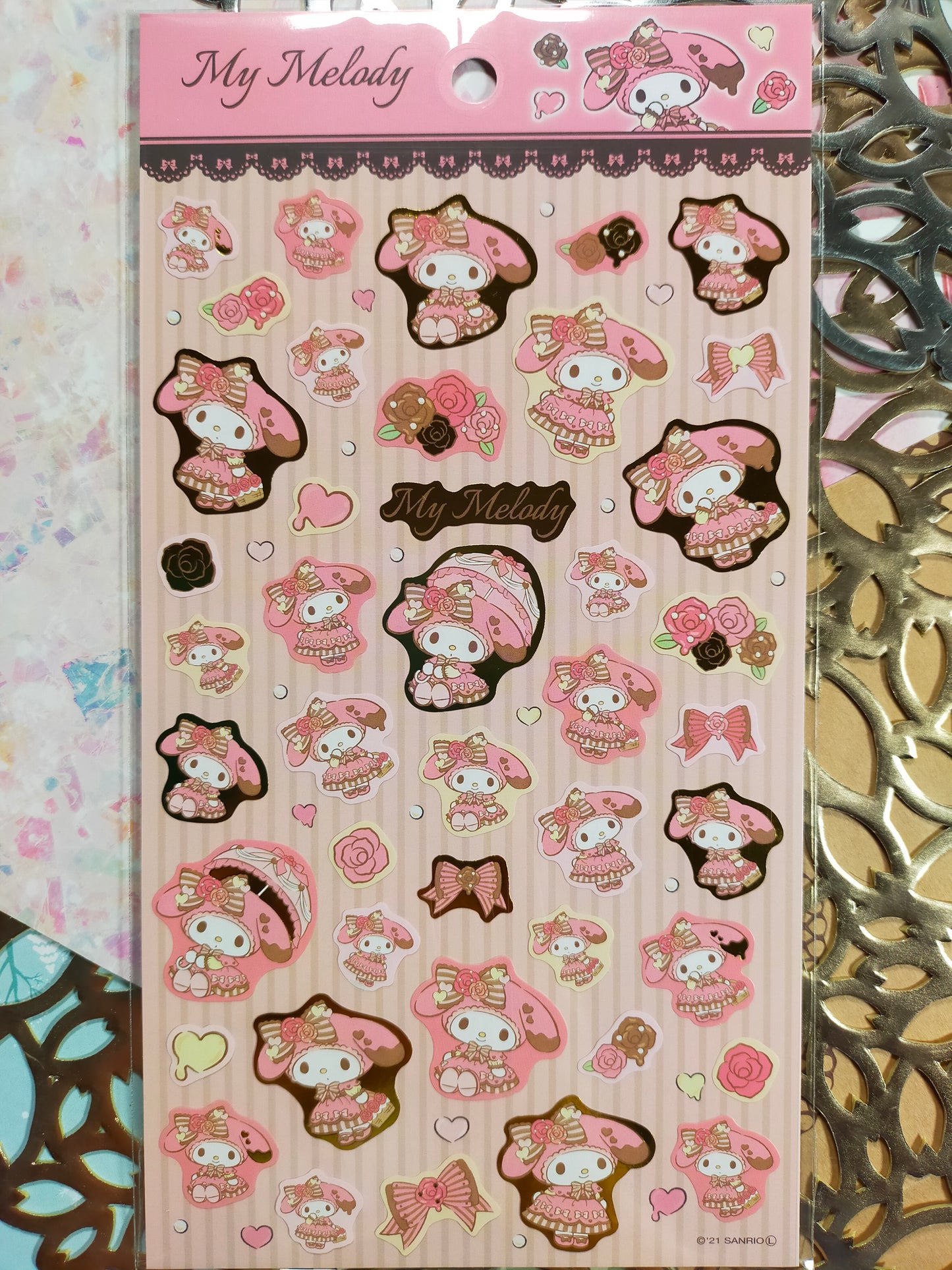 Sanrio characters Big sticker 2022 spring_ Sanrio Character / Kuromi / My Melody/ Cinnamoroll / Pompompurin / Doraemon blue / Doraemon yellow
