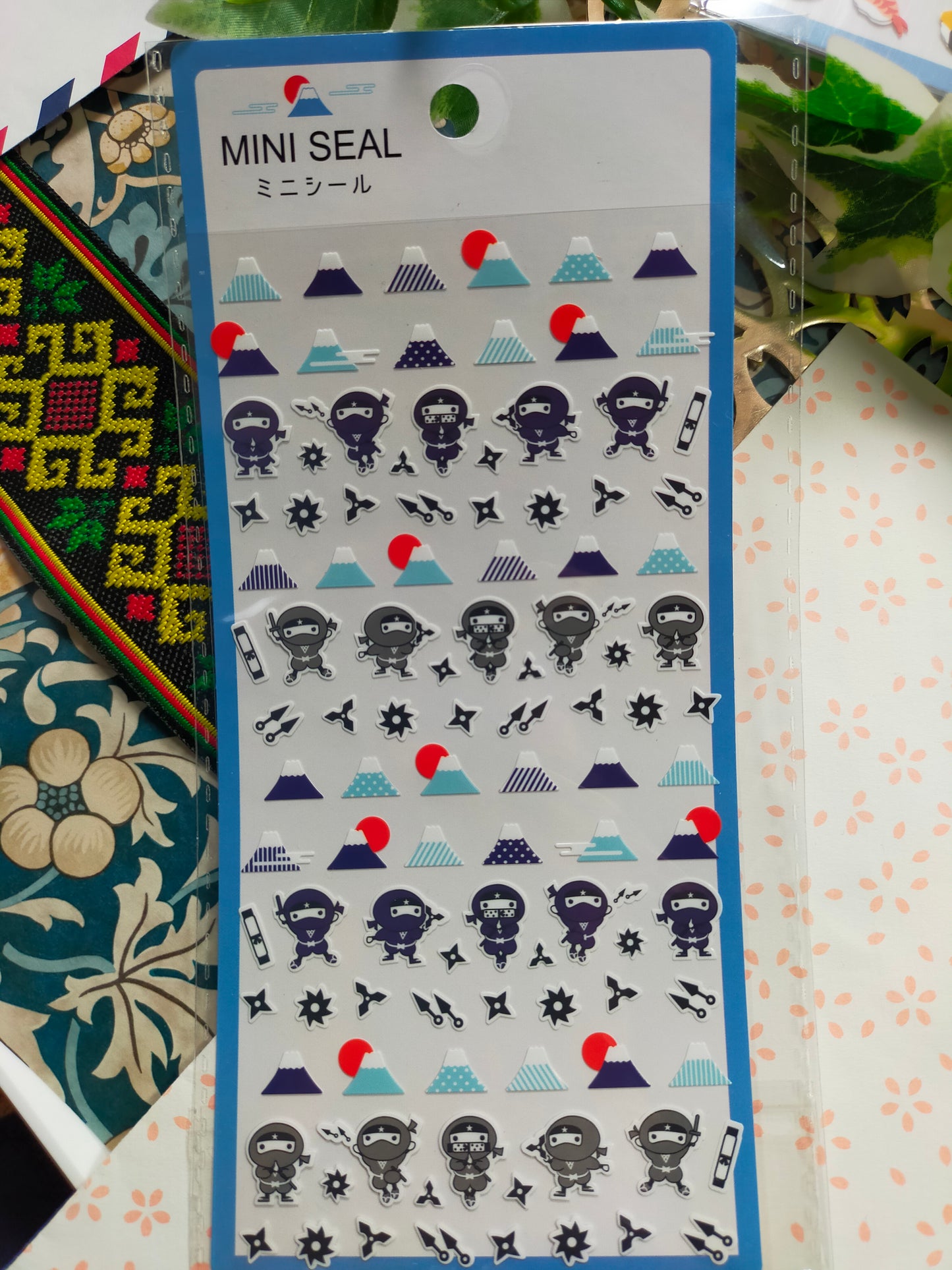 karinpia Seal ,Sushi / Kanji / Ninja / Invitation cat