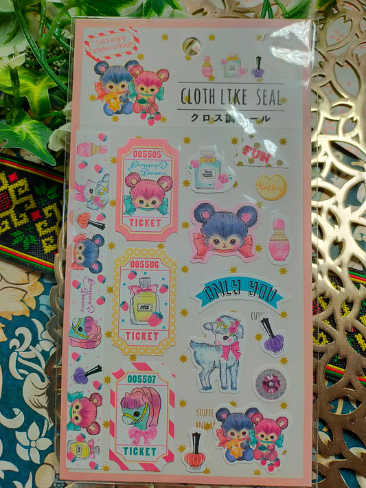 Cloth Like seal ,lemon co_ Bear