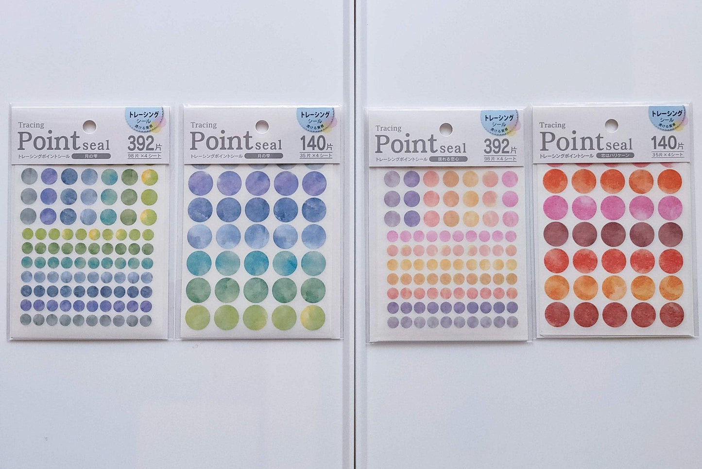 Point seal ,Kyowa_Red 140p /Small Red 392p /Blue 140p /Small Blue 392p