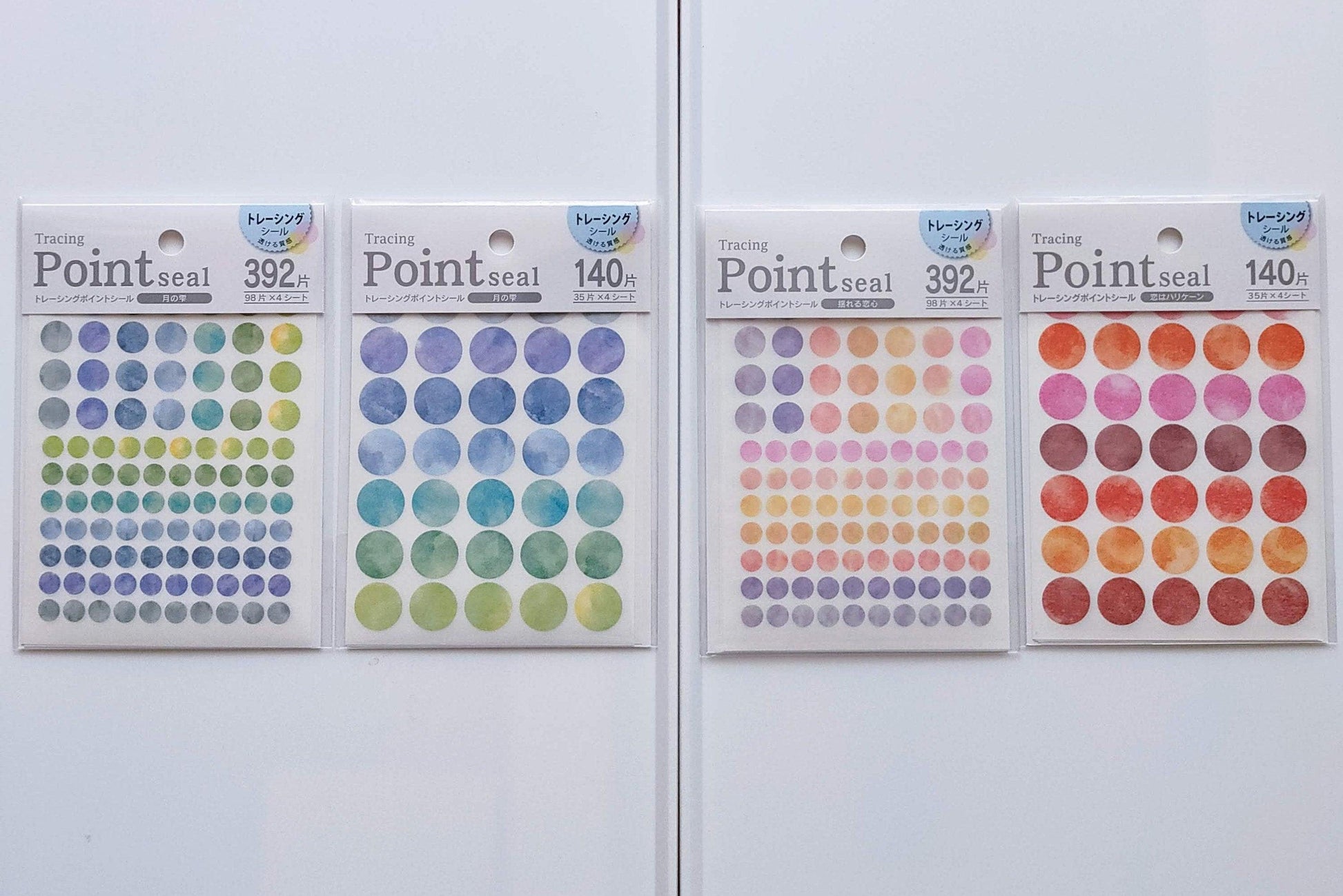 Point seal ,Kyowa_Red 140p /Small Red 392p /Blue 140p /Small Blue 392p
