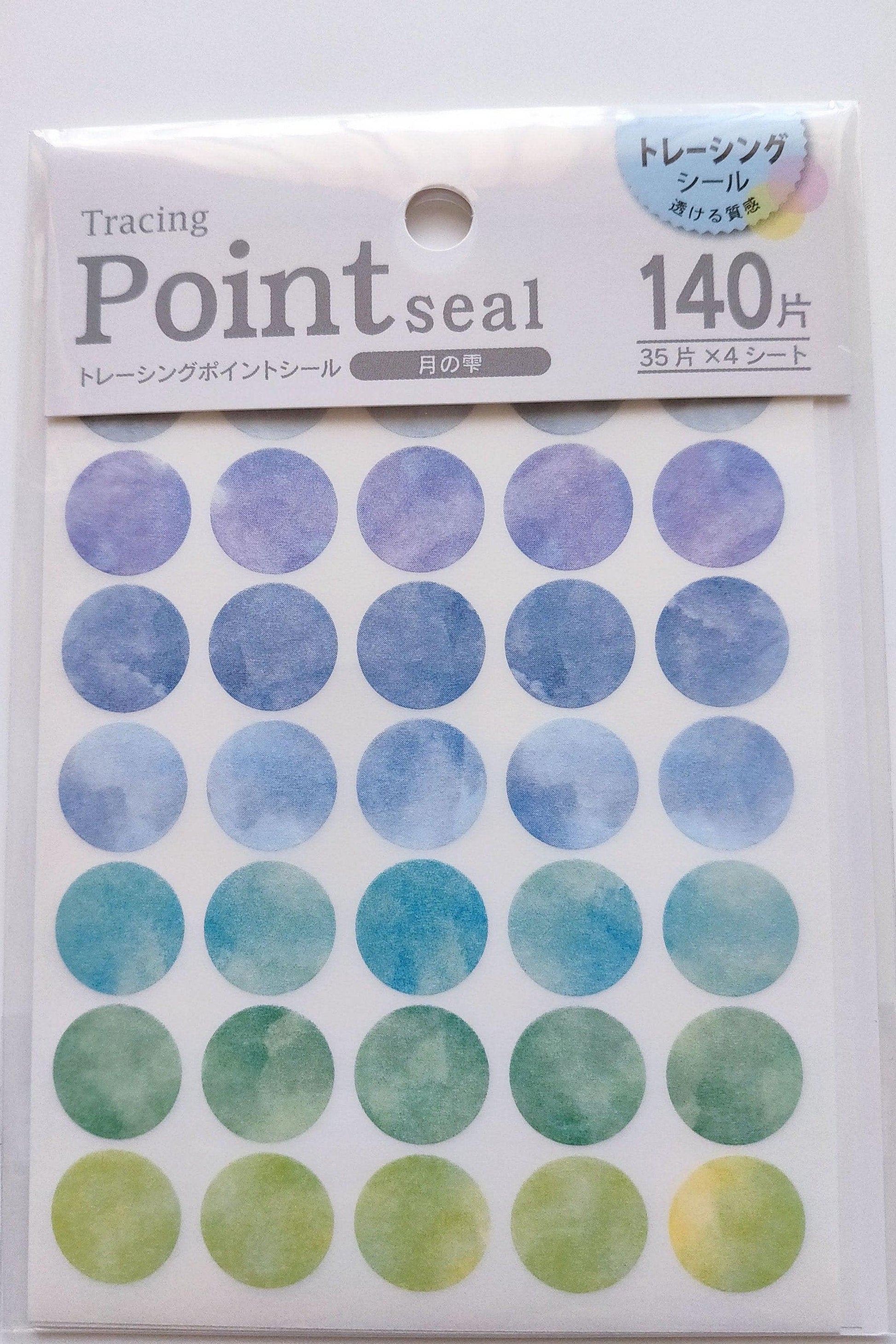 Point seal ,Kyowa_Red 140p /Small Red 392p /Blue 140p /Small Blue 392p