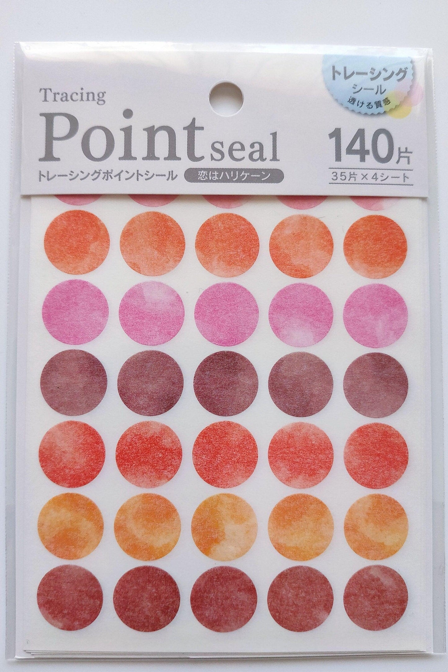 Point seal ,Kyowa_Red 140p /Small Red 392p /Blue 140p /Small Blue 392p