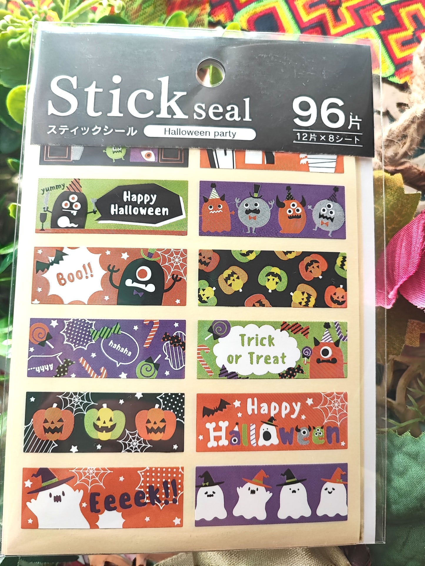 Stick Seal Halloween,Kyowa _ 72p / 96p