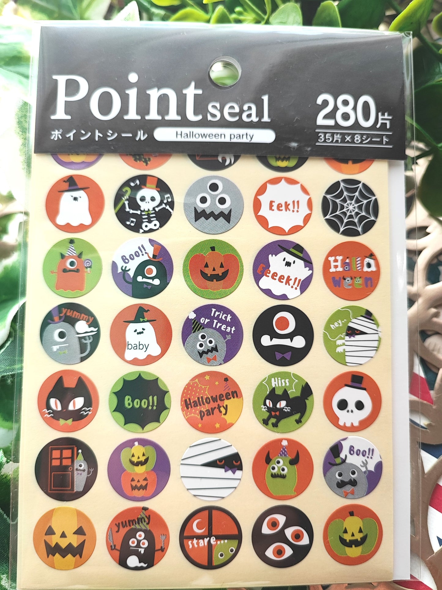 Point seal Halloween,Kyowa _ 140p / 210p /280p