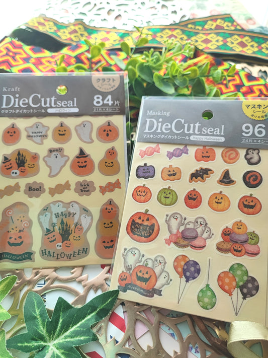 Die Cut seal Halloween,Kyowa _ 84p / 96p