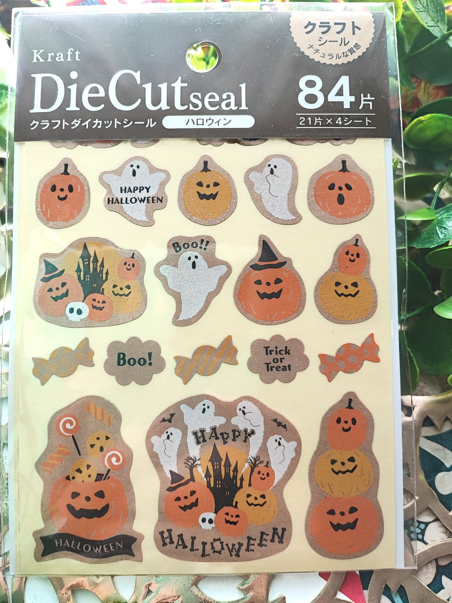 Die Cut seal Halloween,Kyowa _ 84p / 96p