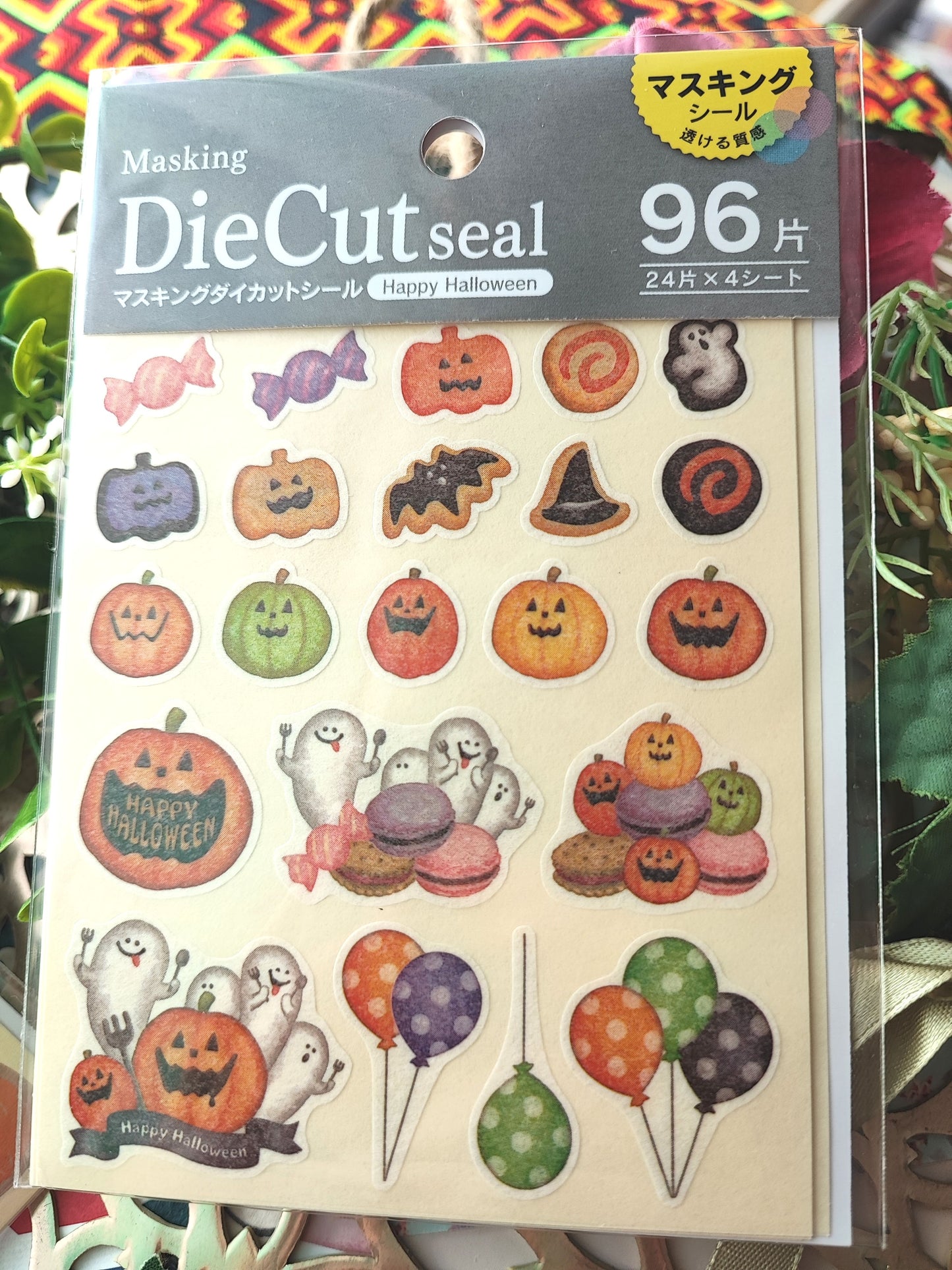 Die Cut seal Halloween,Kyowa _ 84p / 96p