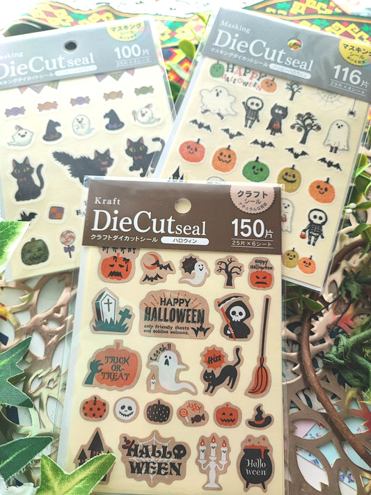 Die Cut seal Halloween,Kyowa _ 100p / 116p / 150p