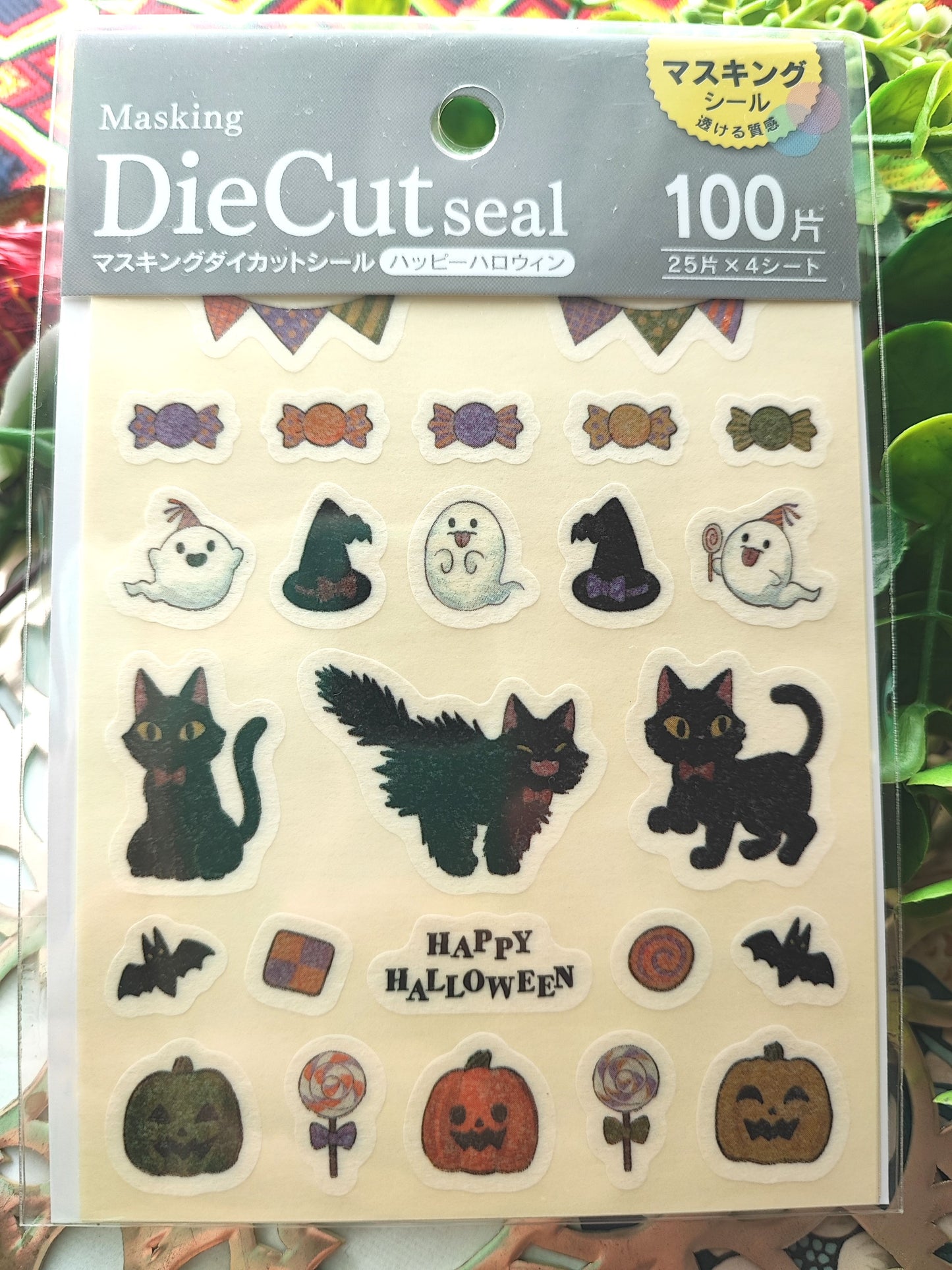 Die Cut seal Halloween,Kyowa _ 100p / 116p / 150p