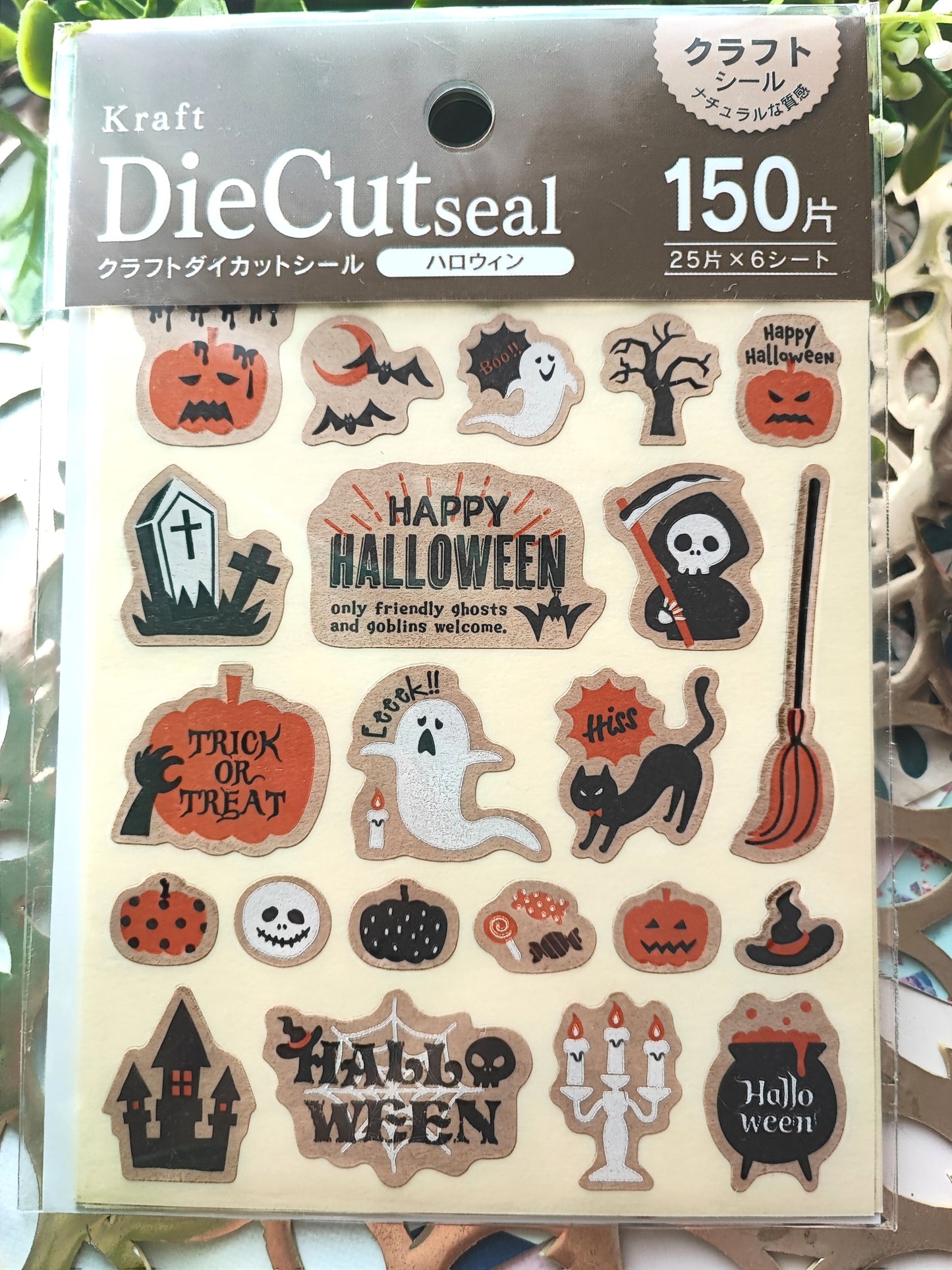 Die Cut seal Halloween,Kyowa _ 100p / 116p / 150p