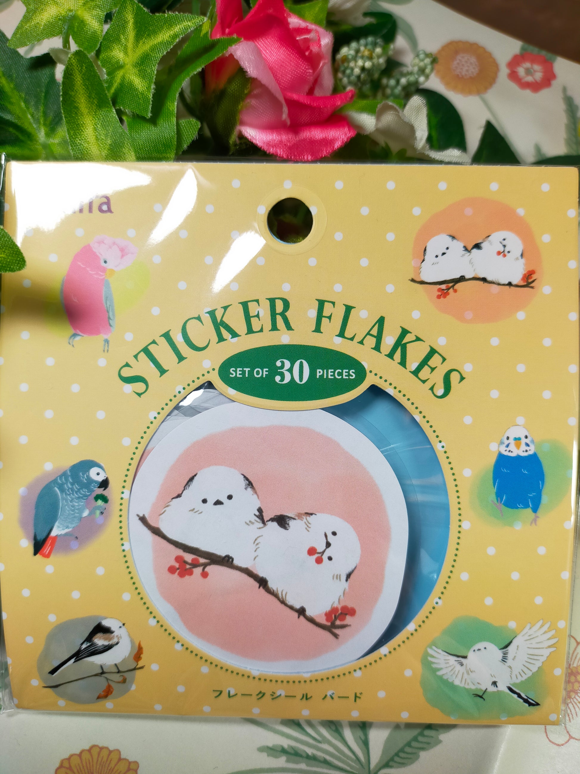STICKER FLAKES Animal , amifa _ Bird / Petit Animal
