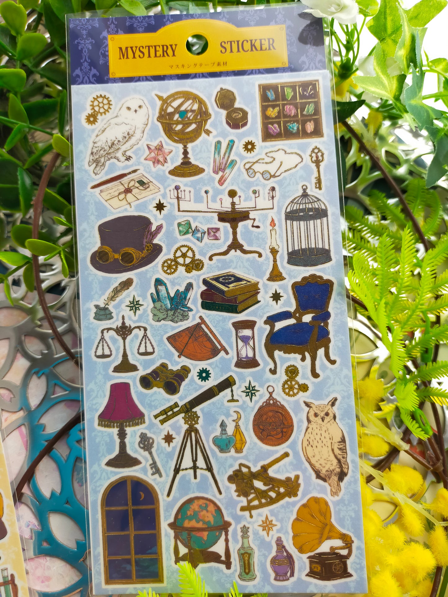 Mystery Tool Sticker, GAIA_Research / Magic tools / Key / Specimen  / 3D sealing wax-like / 3D Collection