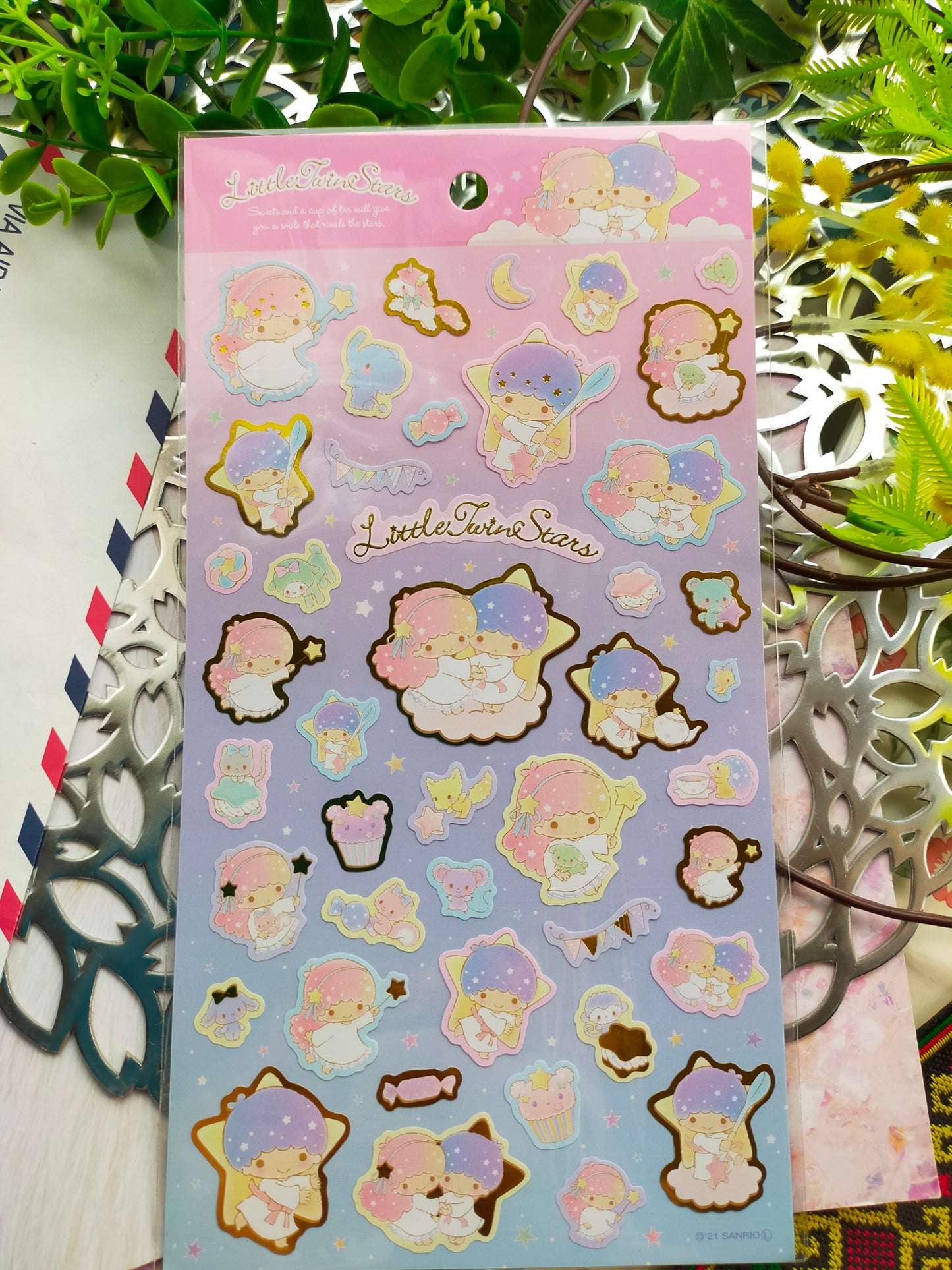 Sanrio characters Big sticker 2022 _ Hello Kitty / Kuromi /Little Twin Stars/ Tuxedosam / Hangyodon /Kerokerokeroppi / Pompompurin